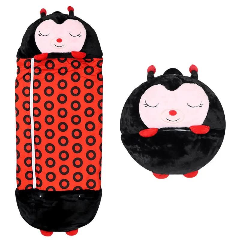 Sacco a Pelo 2-in-1 con Peluche per Avventure Accoglienti