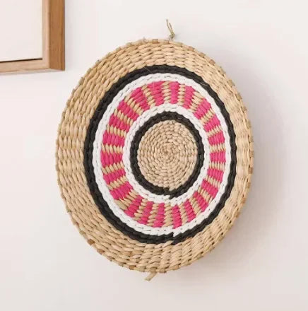 Boho Woven Wall Basket