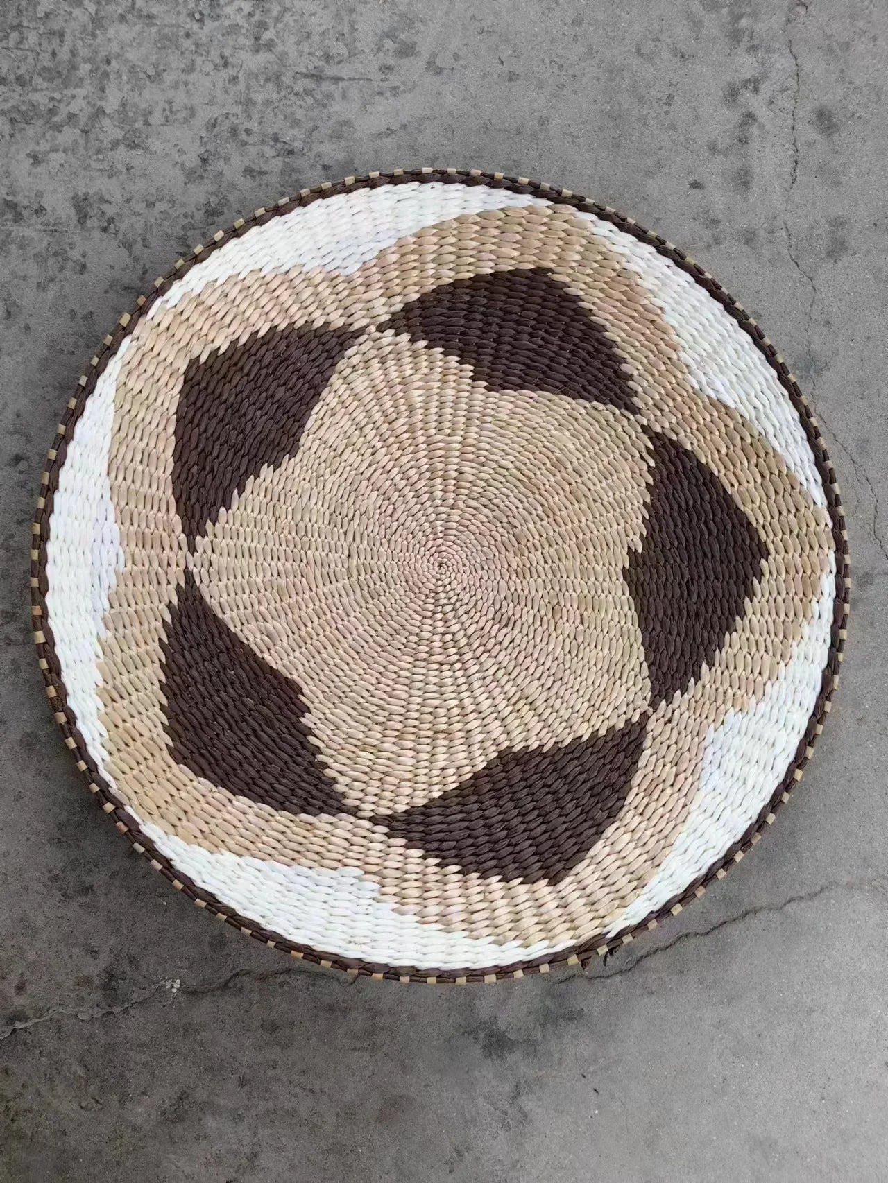 Boho Woven Wall Basket