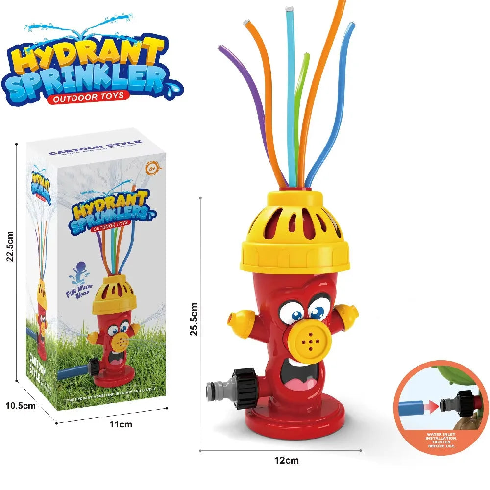 Jouet arroseur d'eau borne incendie pour jardin extérieur, jouets d'eau d'été pour cour, jouet de bain éclaboussant pour bébé