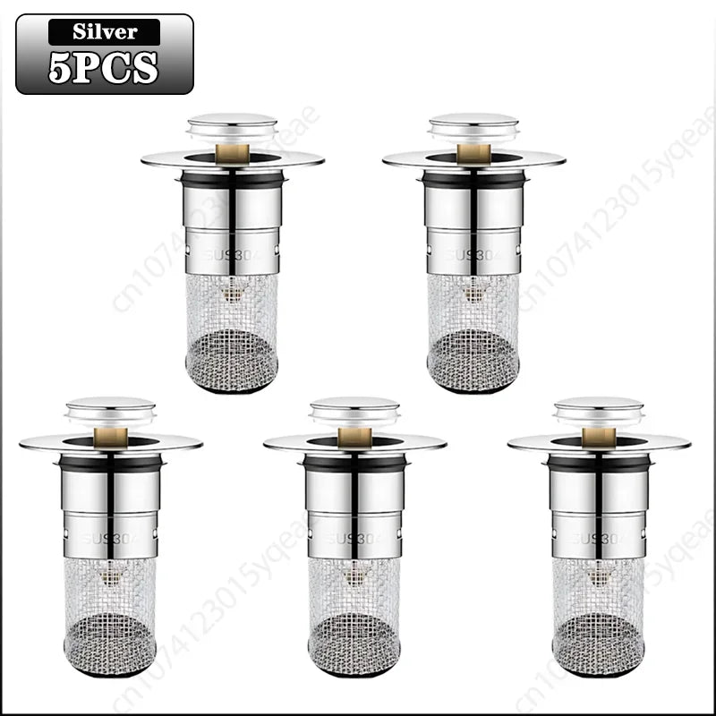 Tapón antipolvo para desagüe de suelo de acero inoxidable