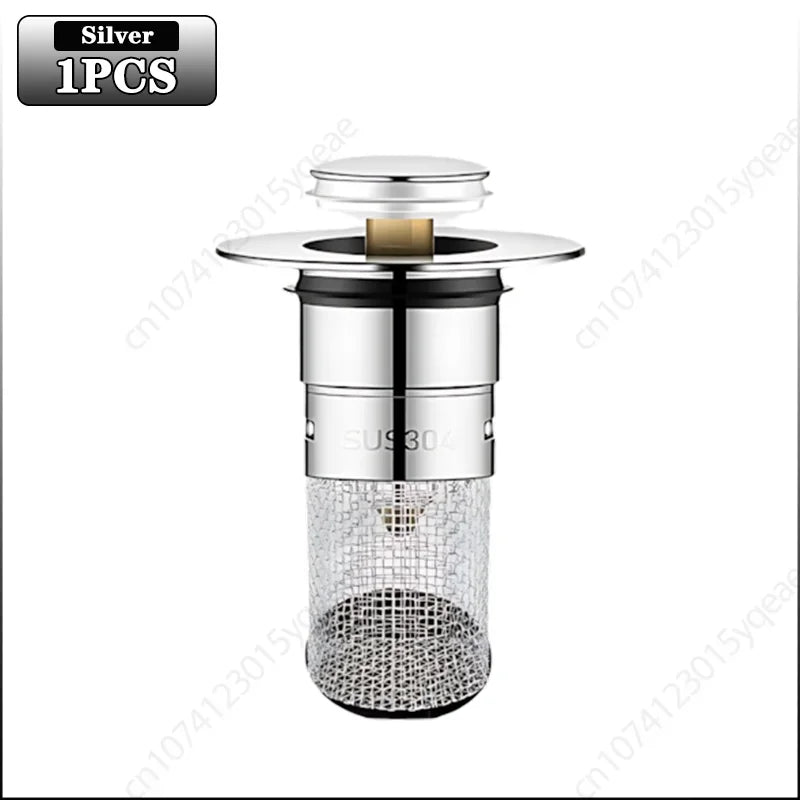 Tapón antipolvo para desagüe de suelo de acero inoxidable