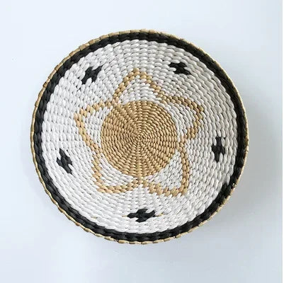 Boho Woven Wall Basket