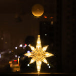 Santa Snowman Cup Lights for Festive Windows