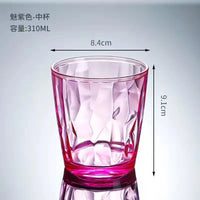 Clear Acrylic Drinking Glasses