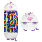 Sacco a Pelo 2-in-1 con Peluche per Avventure Accoglienti