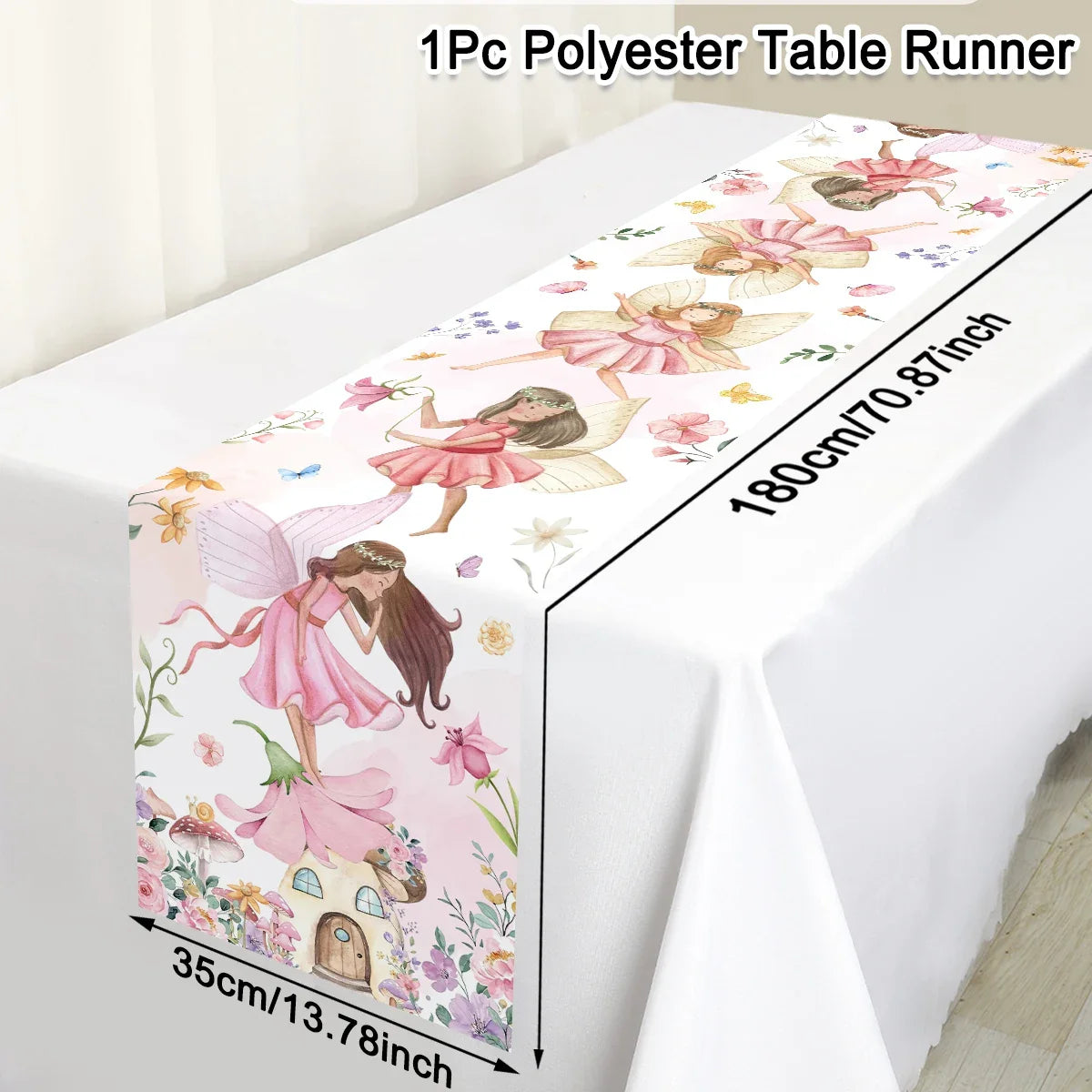 Runner da tavola con fiori di tulipani primaverili, decorazione da tavola per cucina primavera estate per interni, esterni, casa e festa