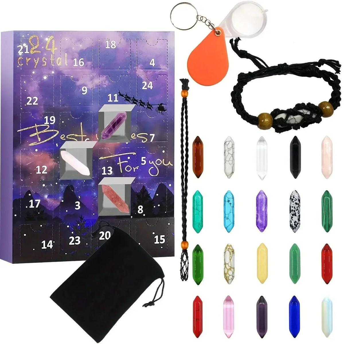 Gemstone Advent Calendar For Holiday Wonder