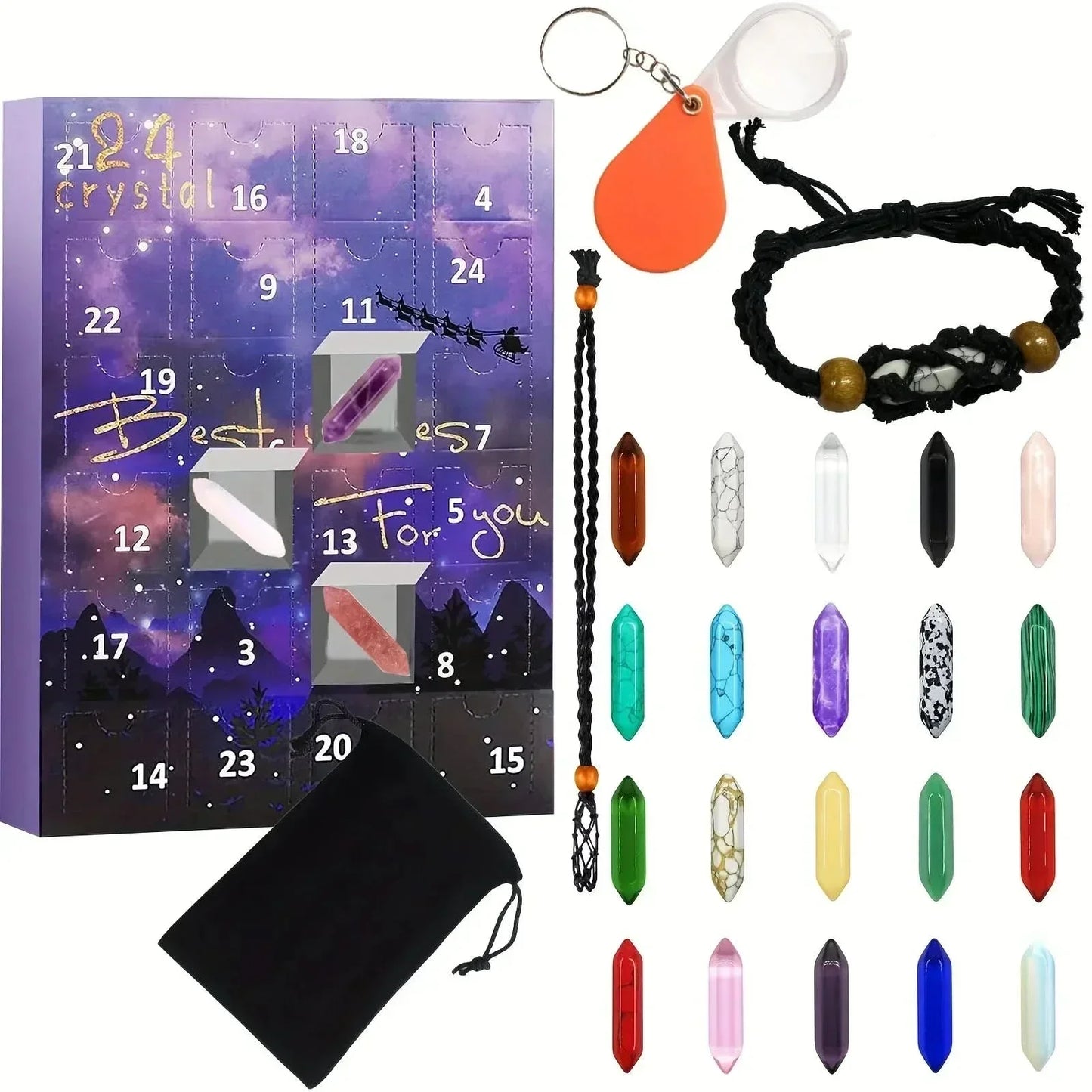 Gemstone Advent Calendar For Holiday Wonder