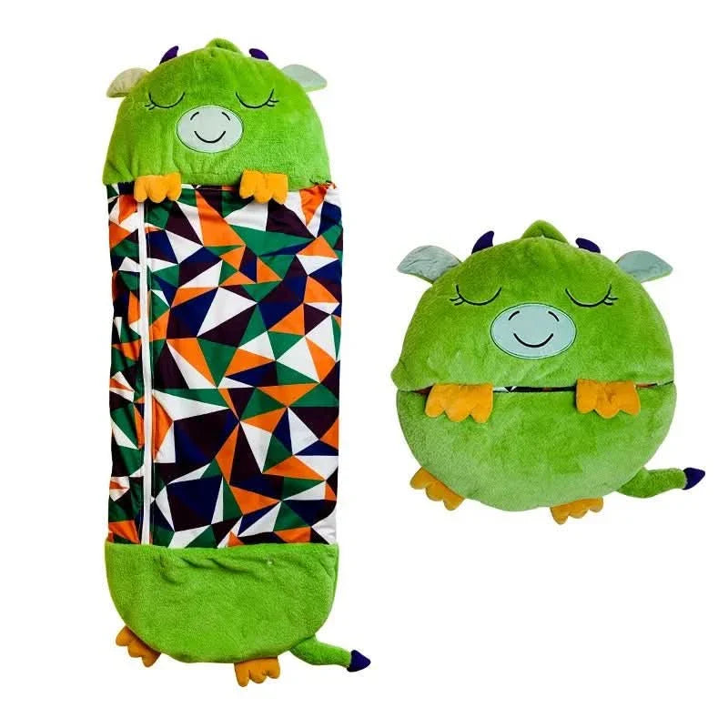 Sacco a Pelo 2-in-1 con Peluche per Avventure Accoglienti