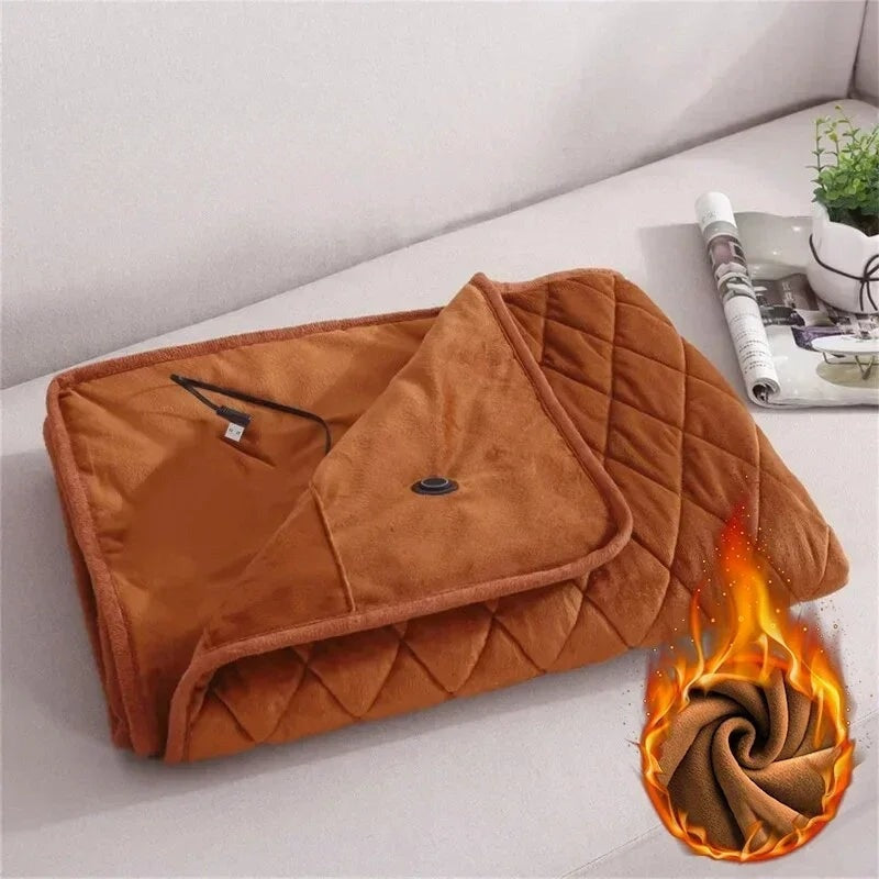Portable Heated Blanket For Cozy Corners