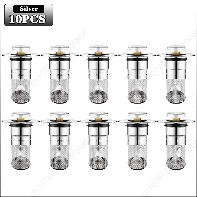 Tapón antipolvo para desagüe de suelo de acero inoxidable