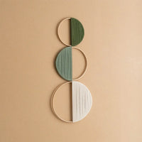 Macrame Wall Hanging Tapestry with Wooden Stick