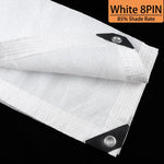 White HDPE Anti-UV Sun Shade Net – Garden Canopy
