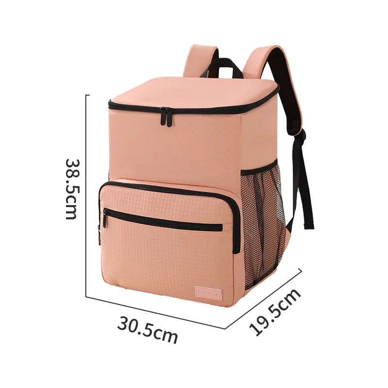 Insulated Backpack Cooler - Oxford Cloth