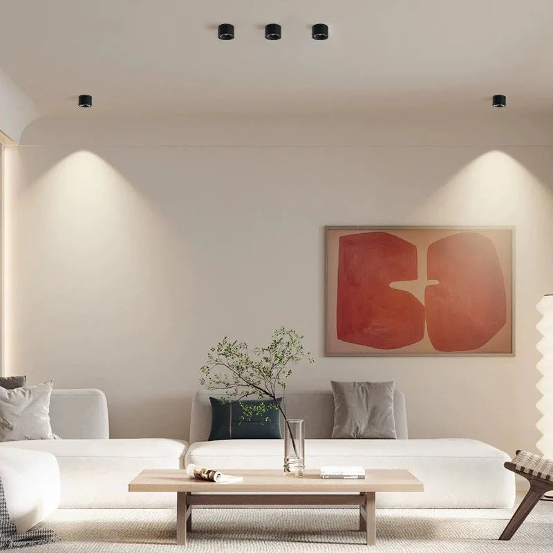 Adjustable LED Ceiling Spotlight for Focused Ambiance