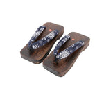 Japanese Geta Sandals Handcrafted Wood & Fabric