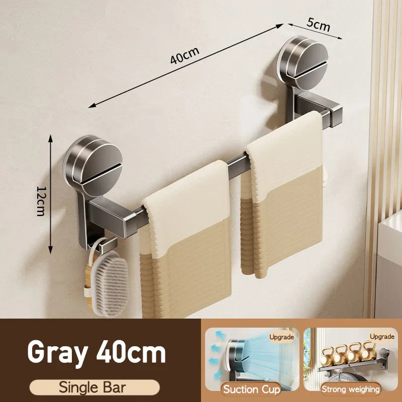 Suction Cup Bathroom Bath Towel Holder