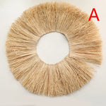 Jute Fringe Trim Wall Decoration