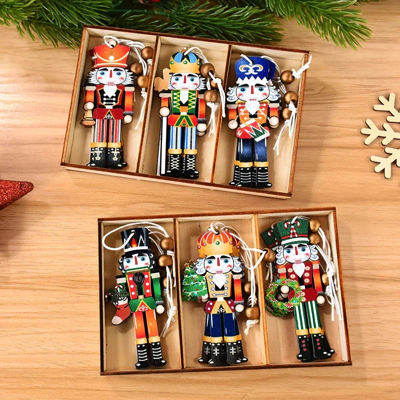 Christmas Soldier Table Ornaments With Festive Character