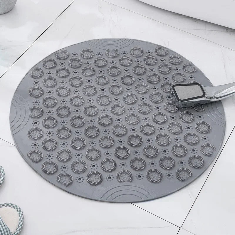 Round PVC Anti Slip Bath Mat