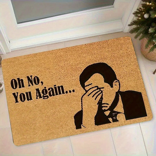Not So Welcoming Door Mat