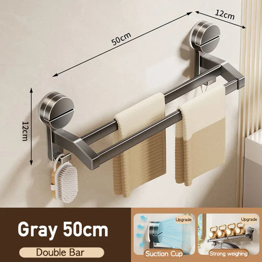 Suction Cup Bathroom Bath Towel Holder