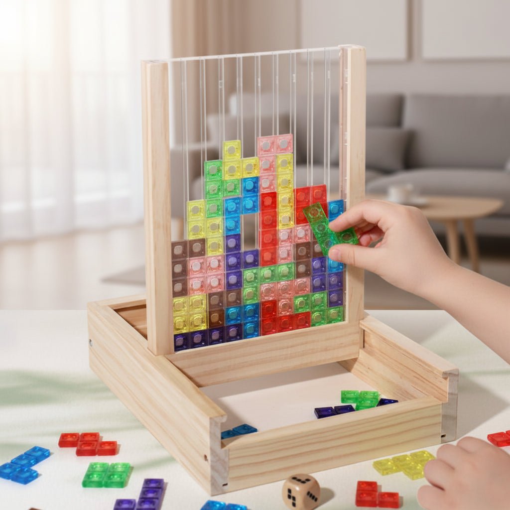 Puzzle in Legno per Allenamento Creativo della Mente