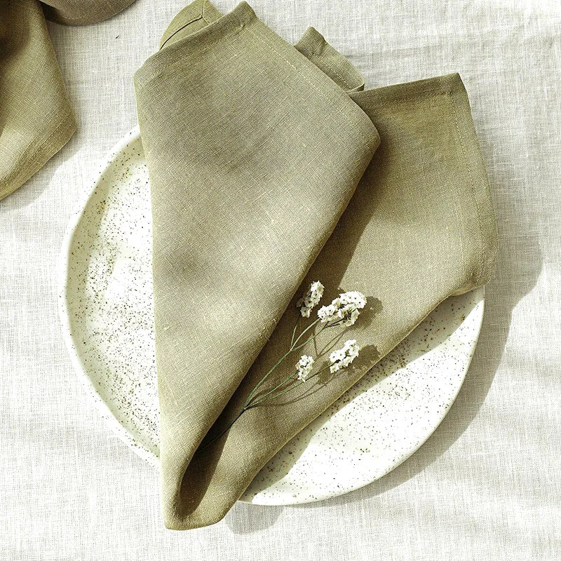 Serviettes en lin pur (lot de 4)