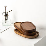 Plateau en bois fait main – Centre de table saisissant  