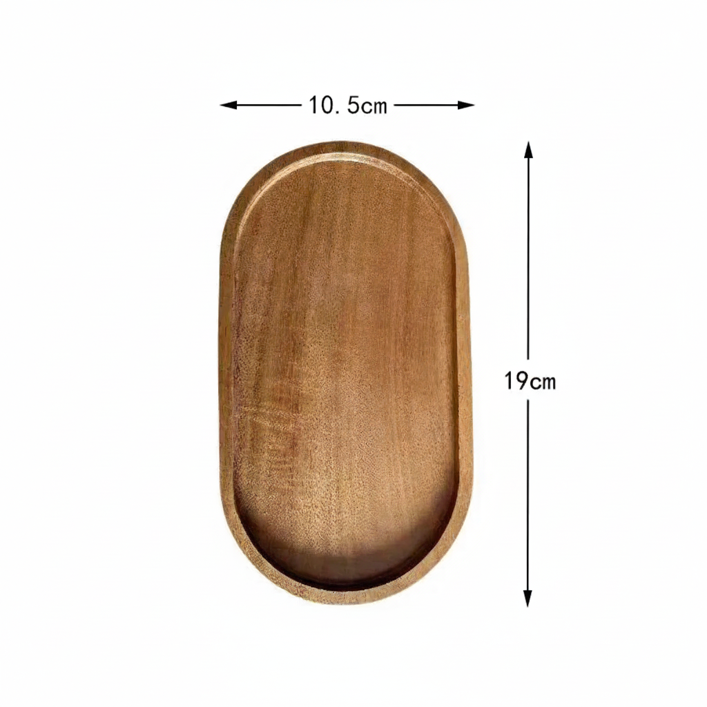 Plateau en bois fait main – Centre de table saisissant  