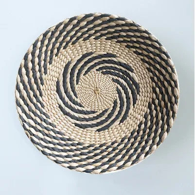 Boho Woven Wall Basket