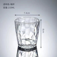 Clear Acrylic Drinking Glasses