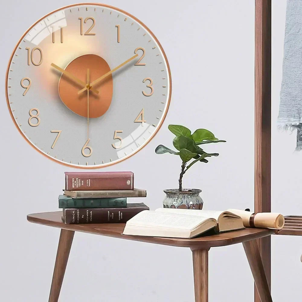Modern Wall Clock for Silent Style
