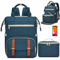 Insulated Cooler Lunch Backpack - Large Capacity