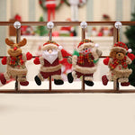 Santa Ornament Set For Festive Tree Character