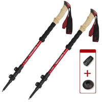 Aluminum Trekking Poles Hiking (2 Pack)