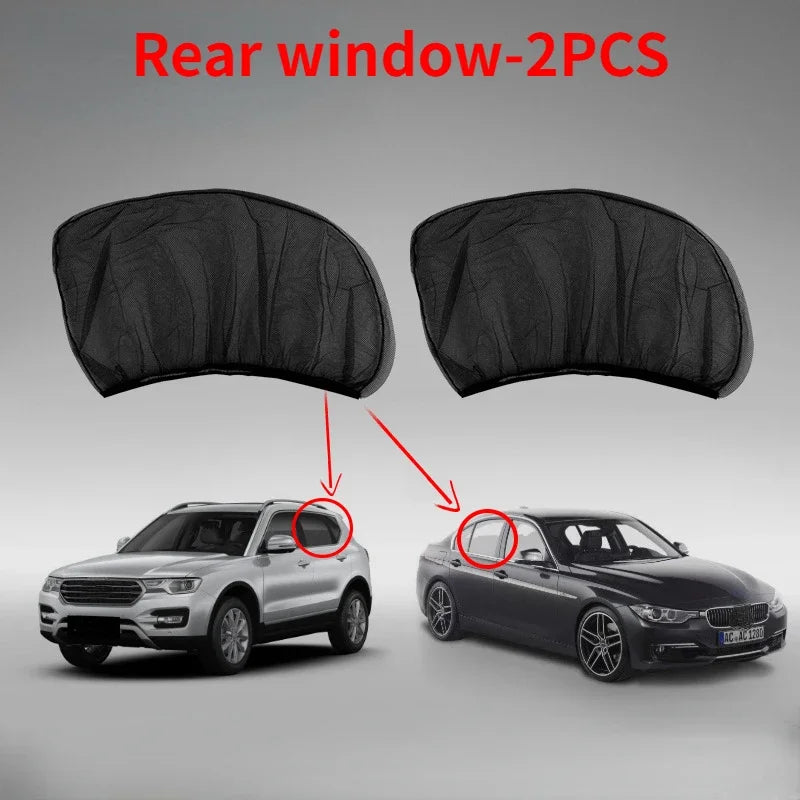 Mesh Window Sun Shade Car (4-Pack)