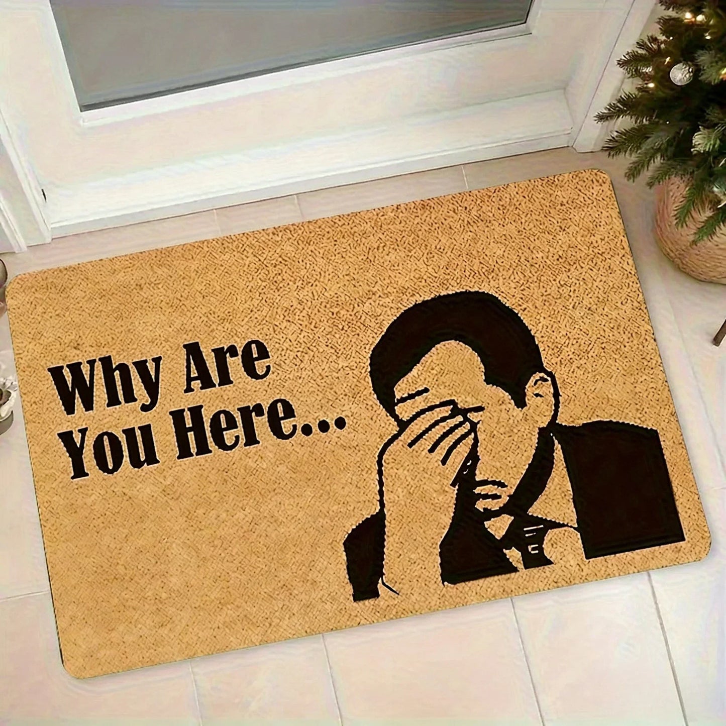 Not So Welcoming Door Mat