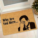 Not So Welcoming Door Mat