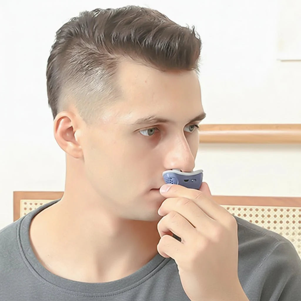 Compact CPAP Device for Quieter Sleep