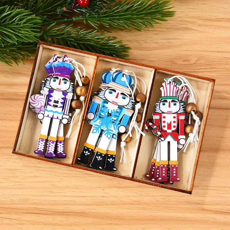 Christmas Soldier Table Ornaments With Festive Character