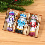 Christmas Soldier Table Ornaments With Festive Character