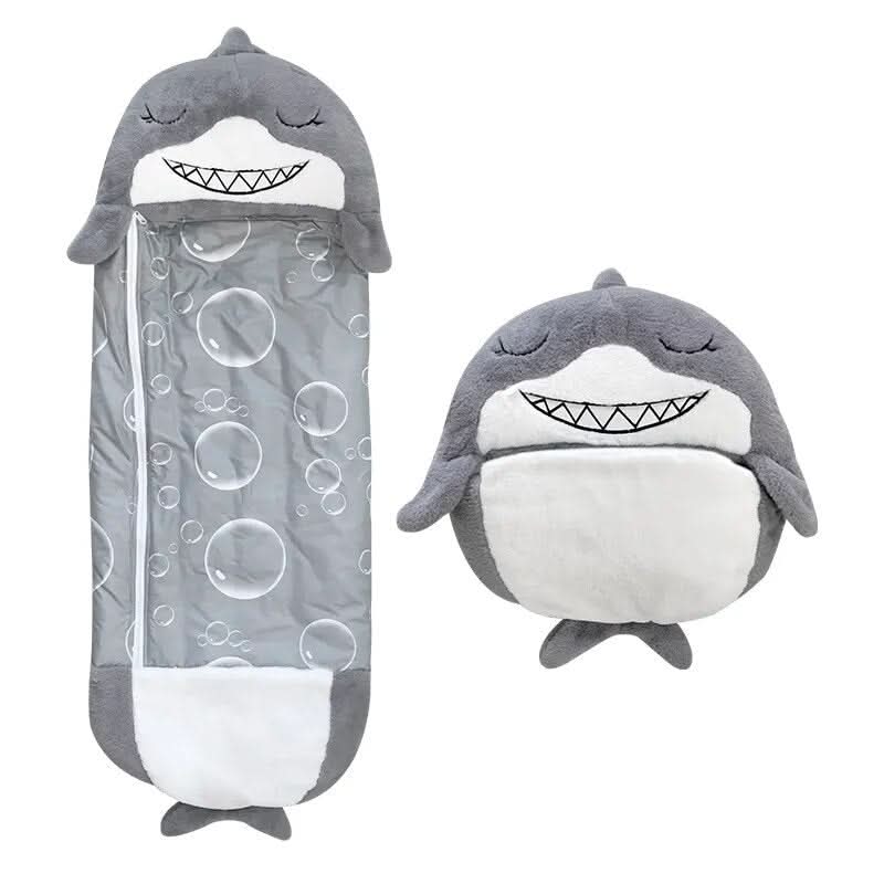 Sacco a Pelo 2-in-1 con Peluche per Avventure Accoglienti