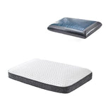 Almohada de gel refrescante con espuma viscoelástica de carbón de bambú
