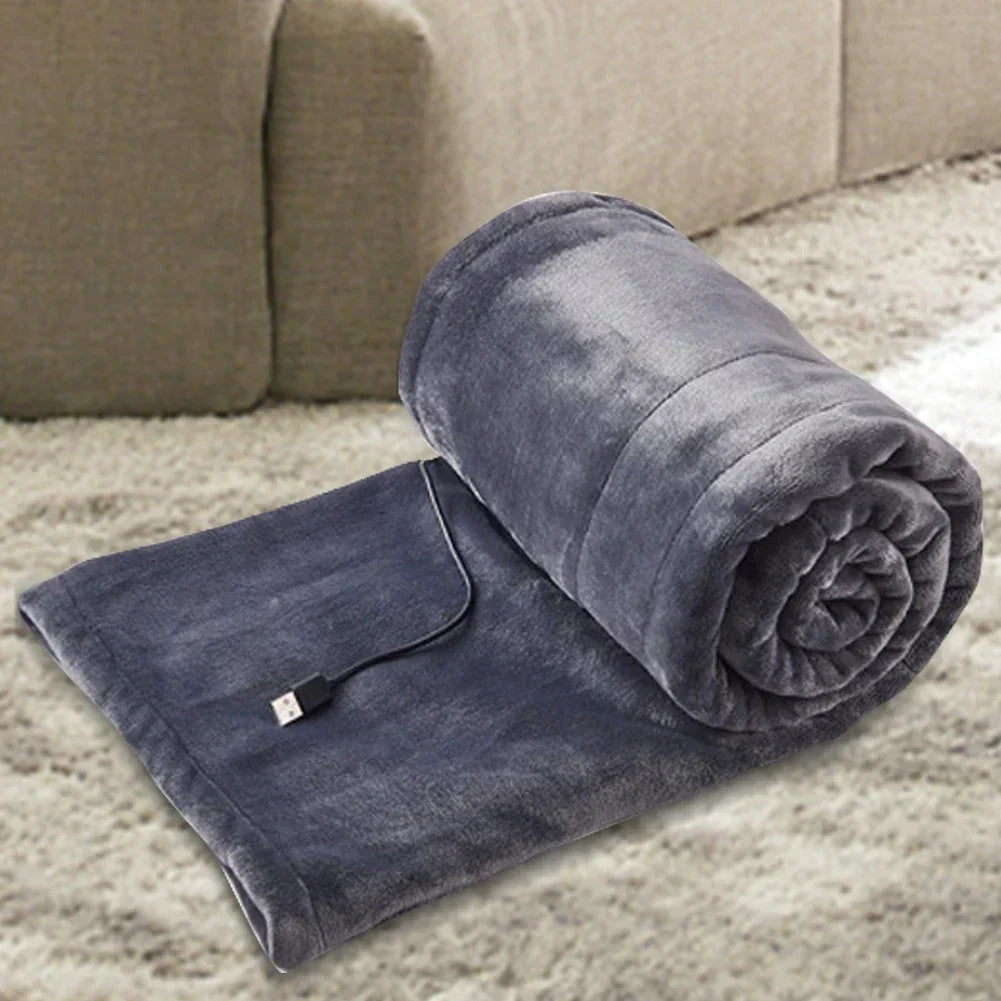 USB Heated Blanket For Cozy Warmth