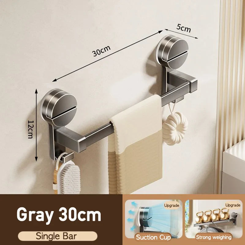 Suction Cup Bathroom Bath Towel Holder