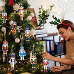 Christmas Soldier Table Ornaments With Festive Character
