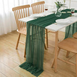 Runner da tavola in tessuto chiffon