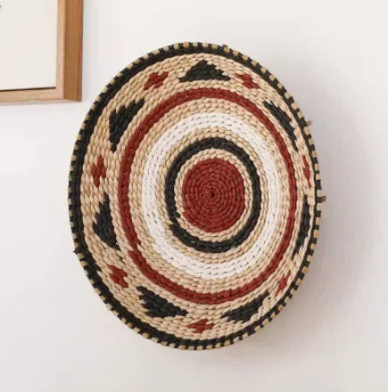 Boho Woven Wall Basket
